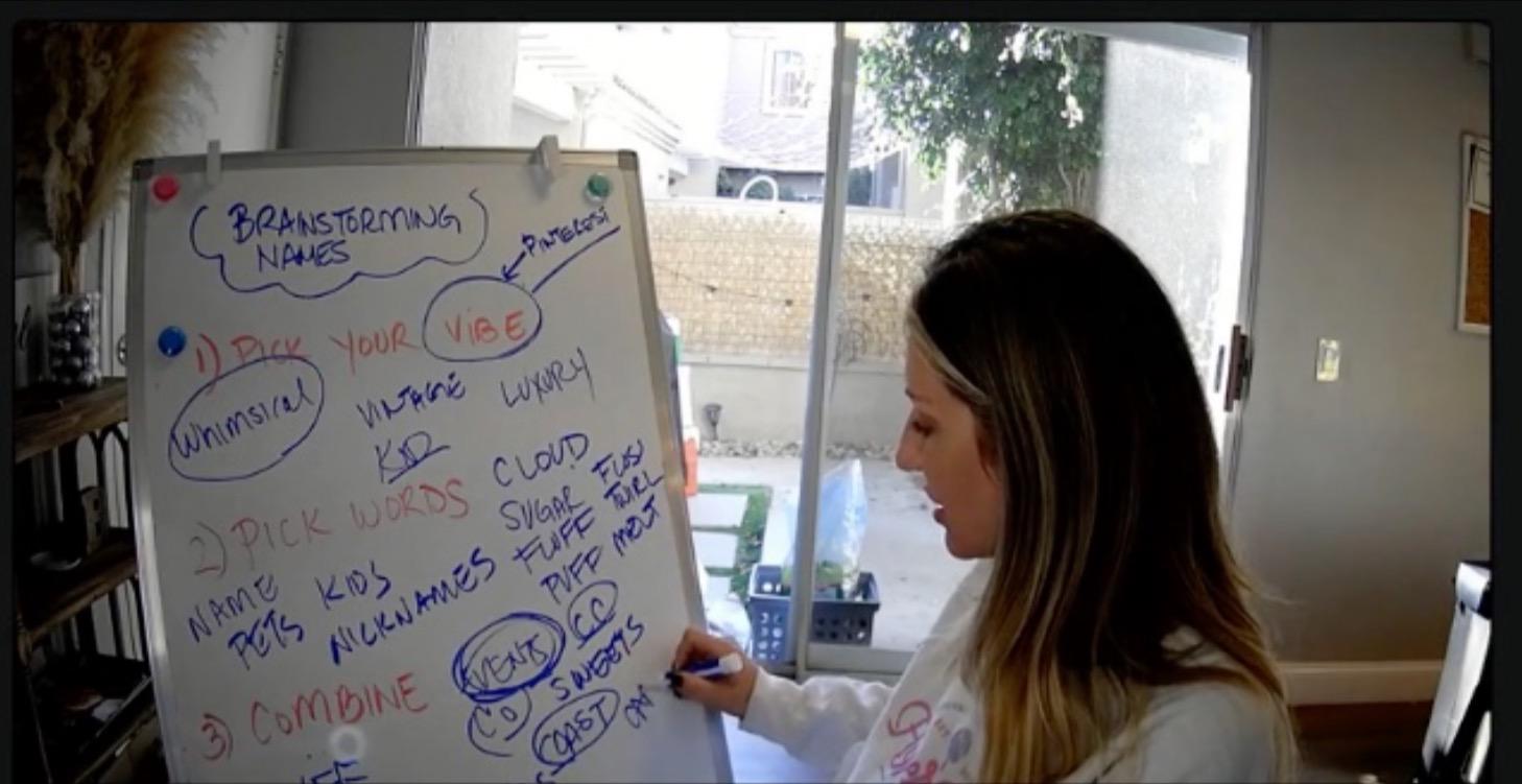 Business Name Brainstorm