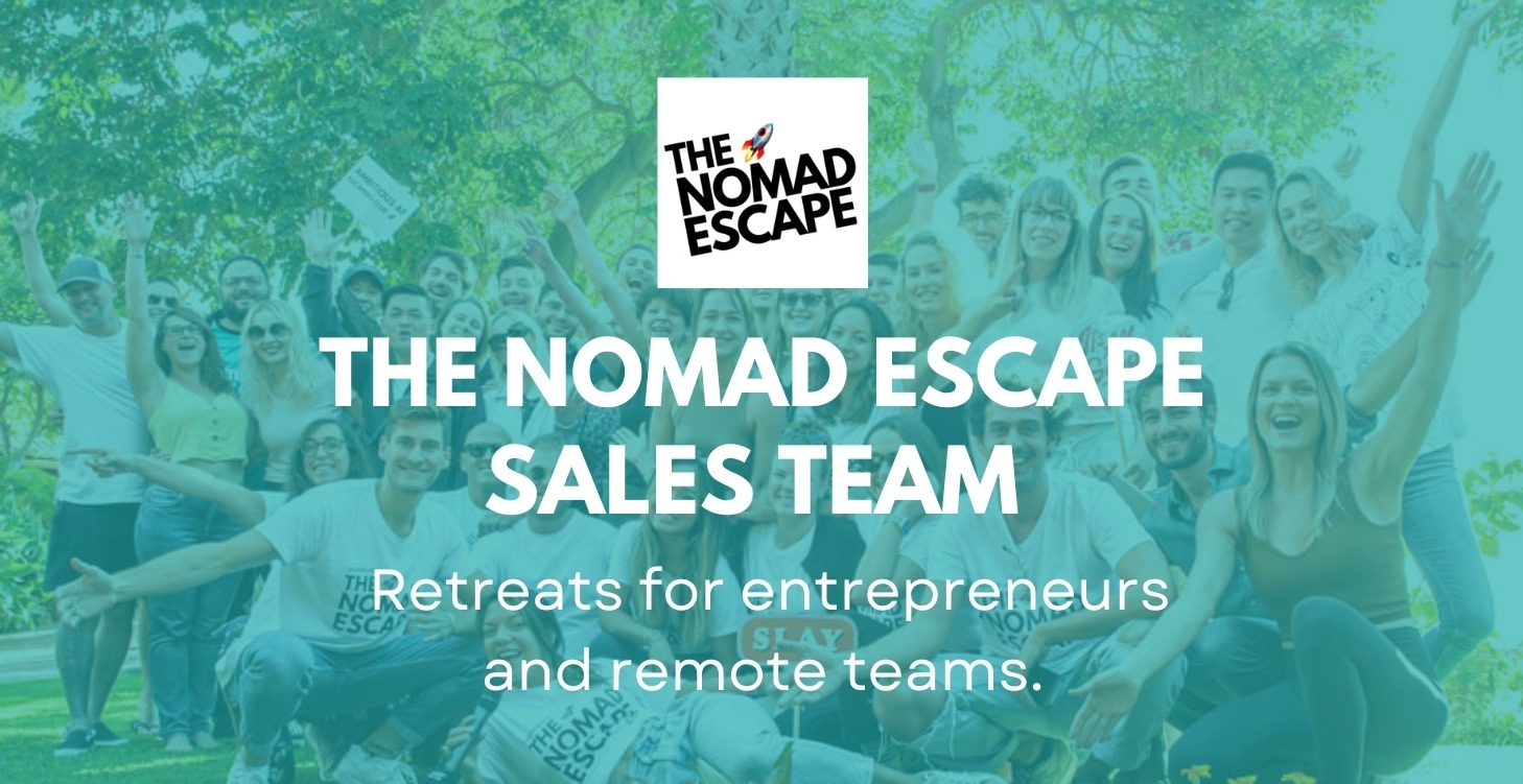 The Nomad Escape - Sales Team