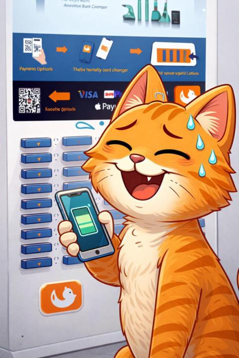 Ladestation von Orange Cat