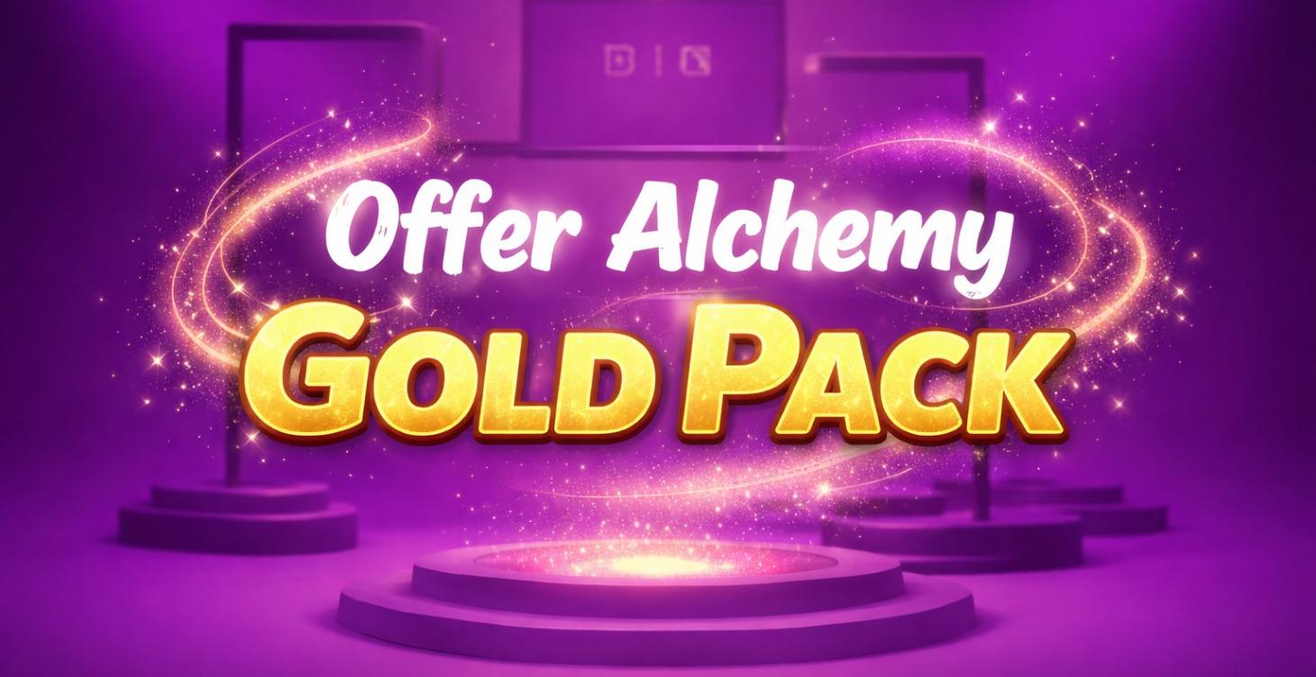 Offer Alchemy Gold Pack