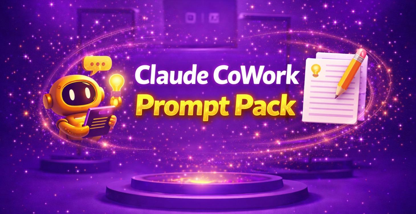 FREE Claude CoWork Prompt Pack