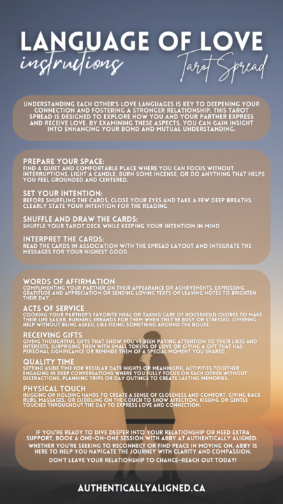 Love Languages Spread