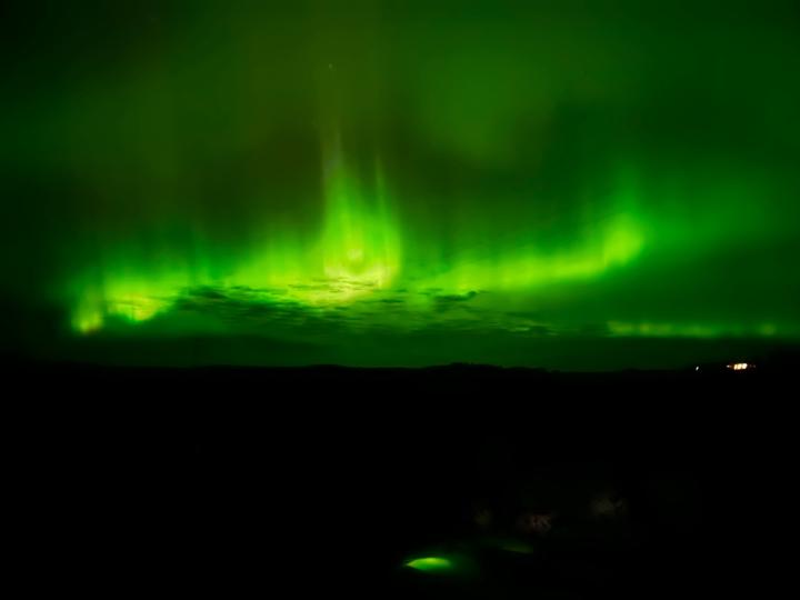 Mushin under the Northern Lights 