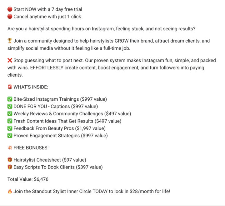 Updated My About Page Copy 😅