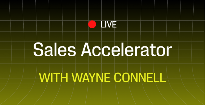 🎯 First Monthly Training with Wayne Connell — Sales Accelerator Series