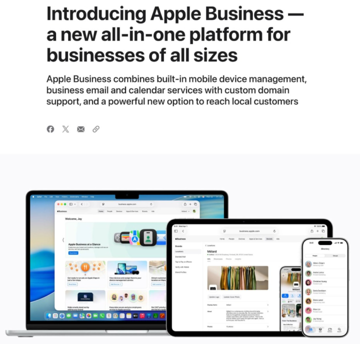 🍏 Apple is Ramping Up its Business Platform - to rival GBP!