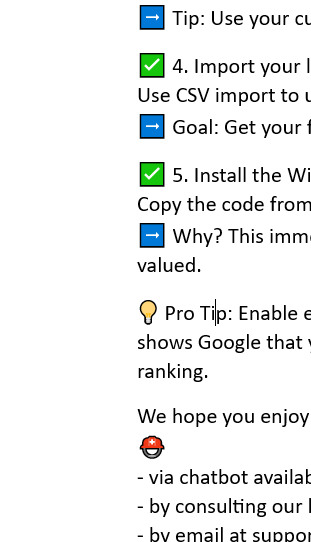 Emojis inside text emails ✅ while waiting HTML 😉