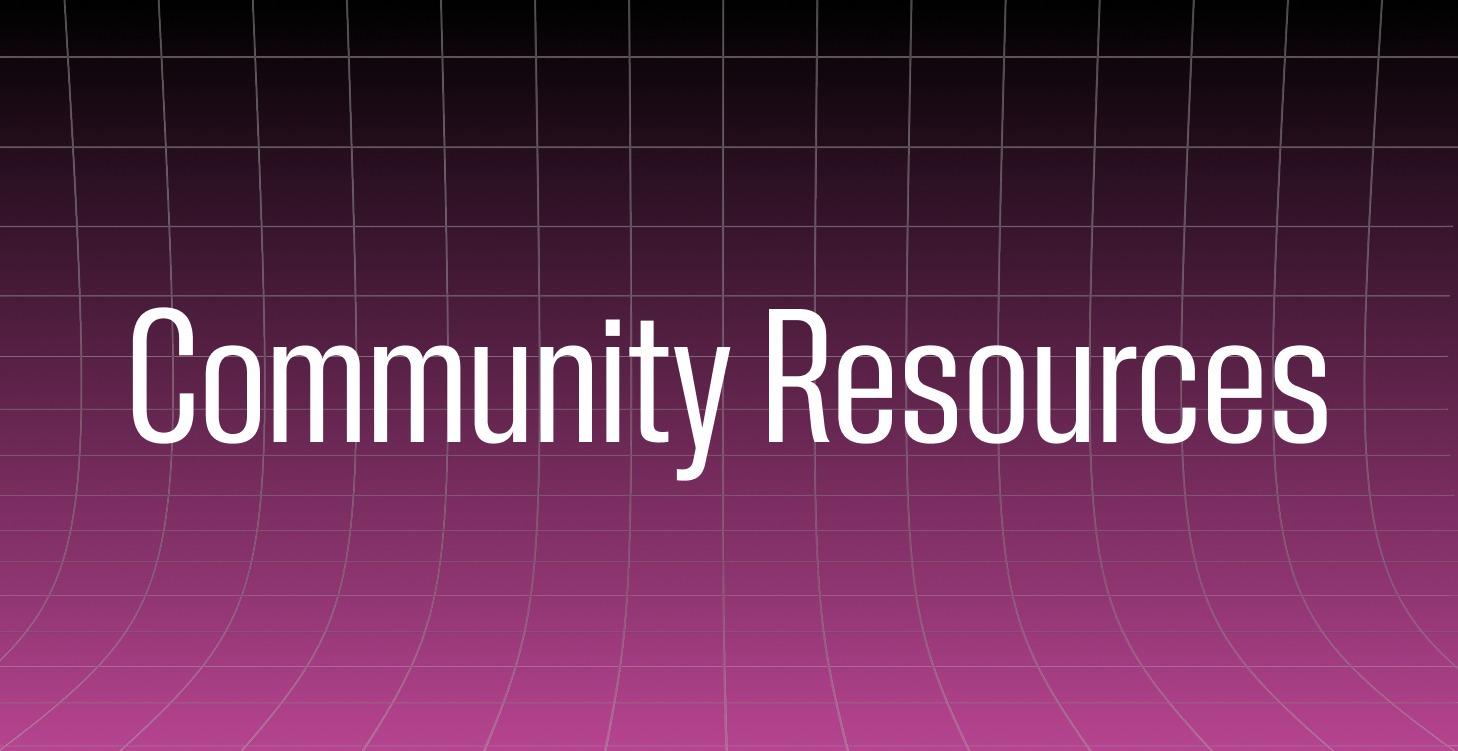 Community Resources