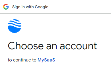 MySaas listed for Google Profile linking