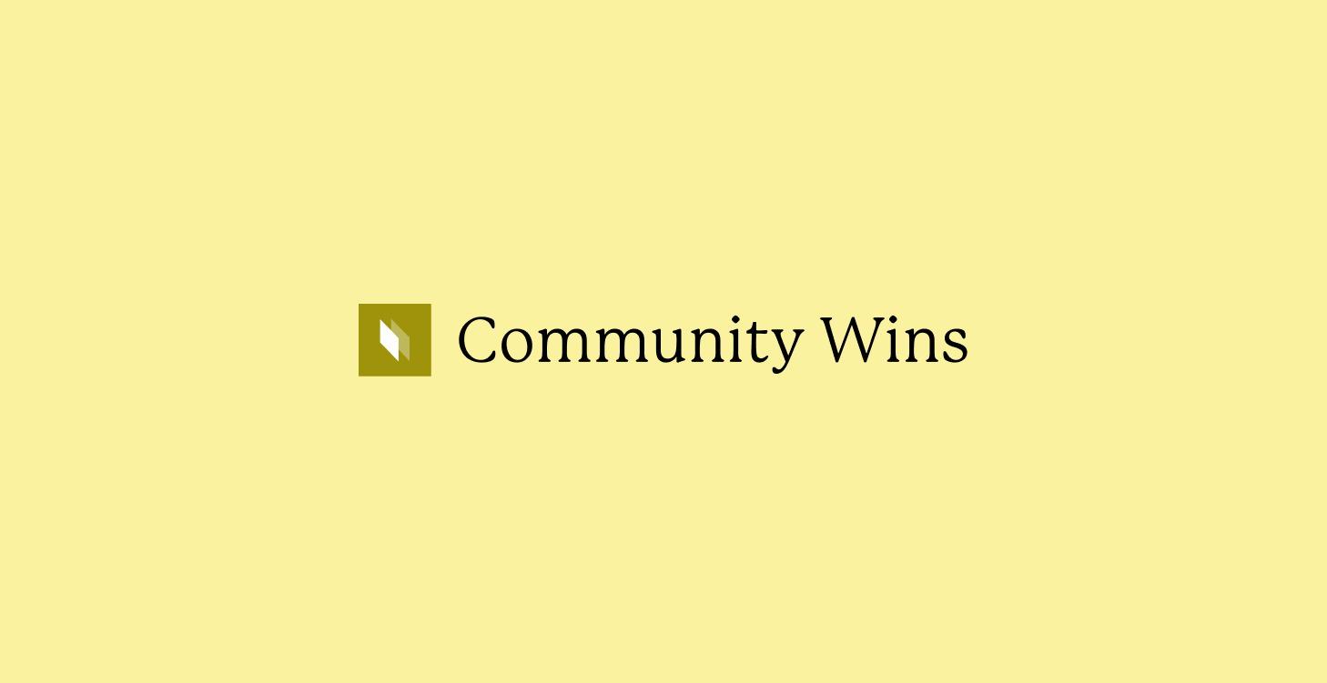 Community Wins