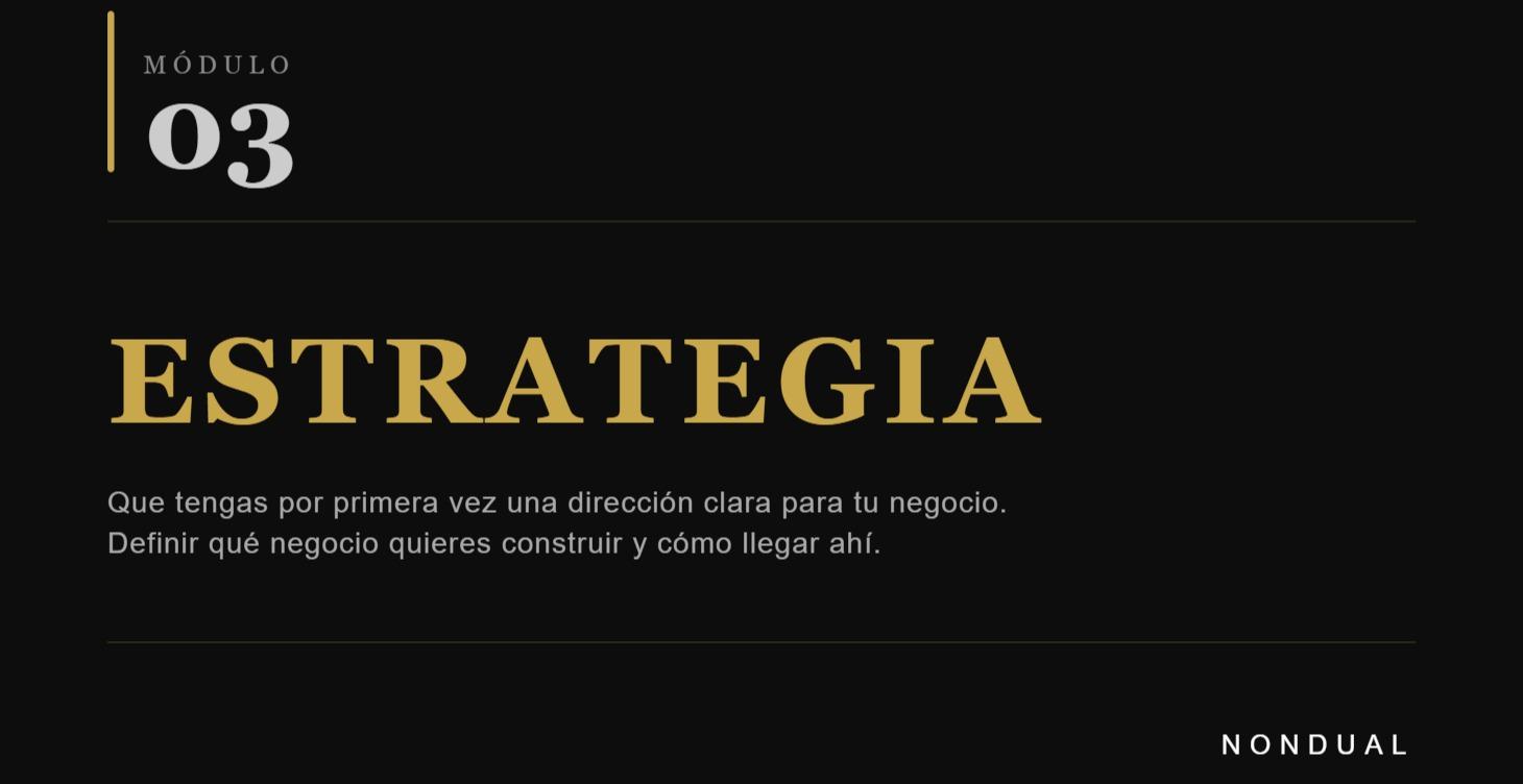 ESTRATEGIA