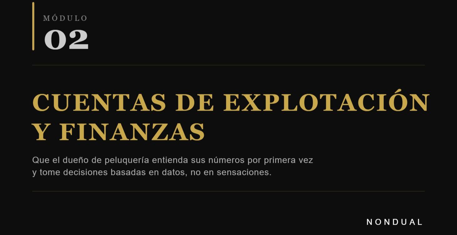 CUENTAS DE EXPLOTACION Y FINANZAS