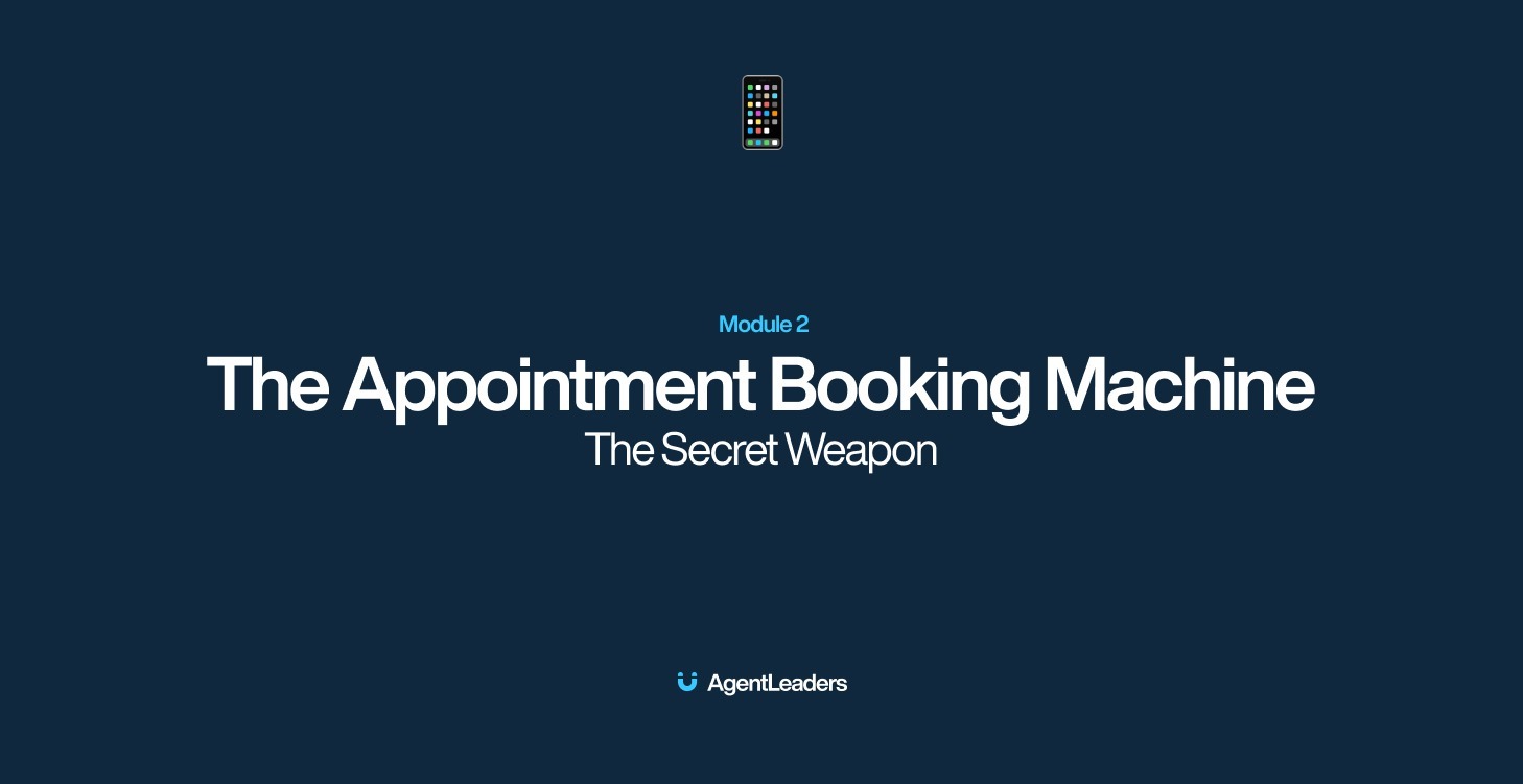 The Appointment Booking Machine