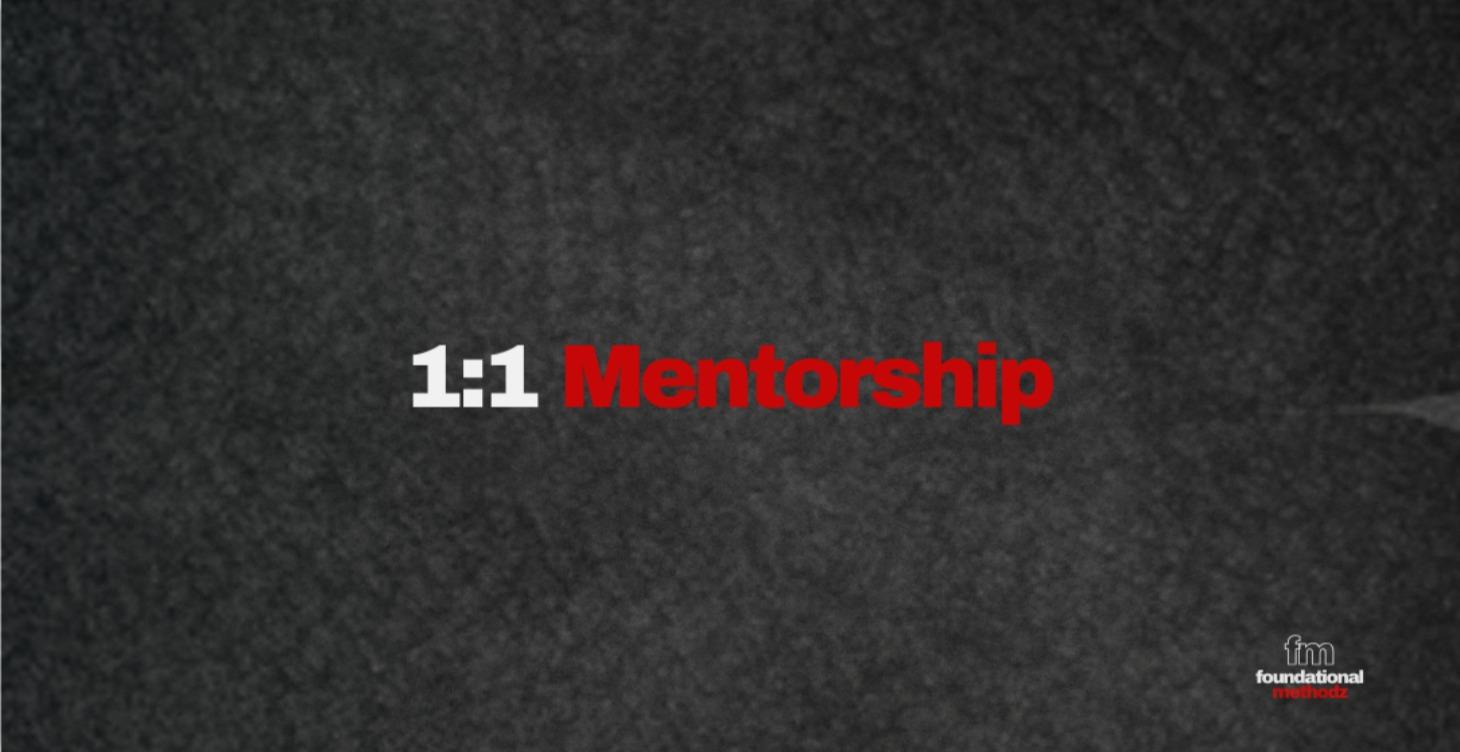 🟢 1:1 Mentorship
