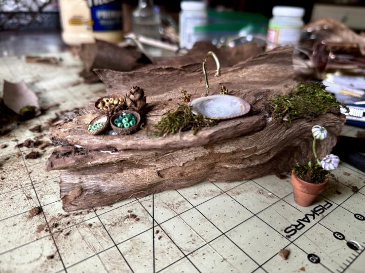 Fairy first sink! 