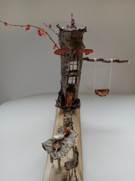 My Very First Fairy House and I'm in Love