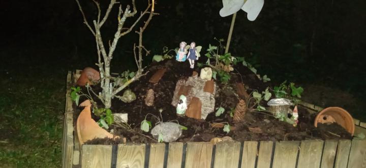 My fairy garden.