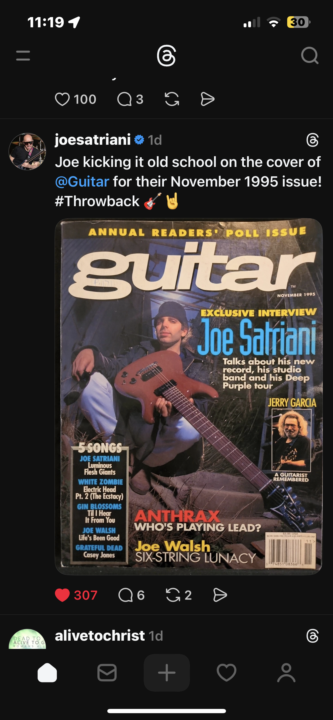 Learning to play guitar via Guitar magazines