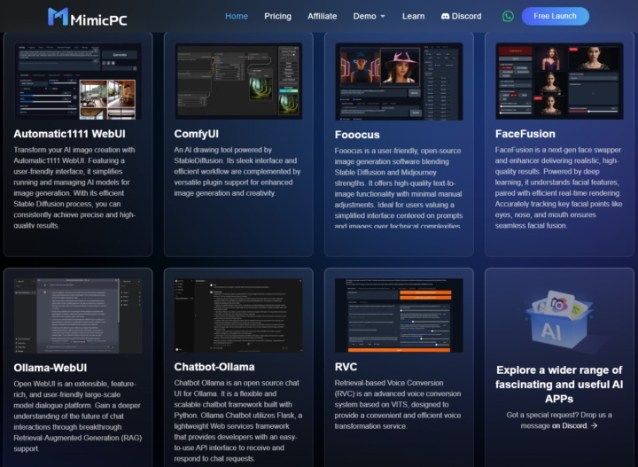 MimicPC - PC Virtual