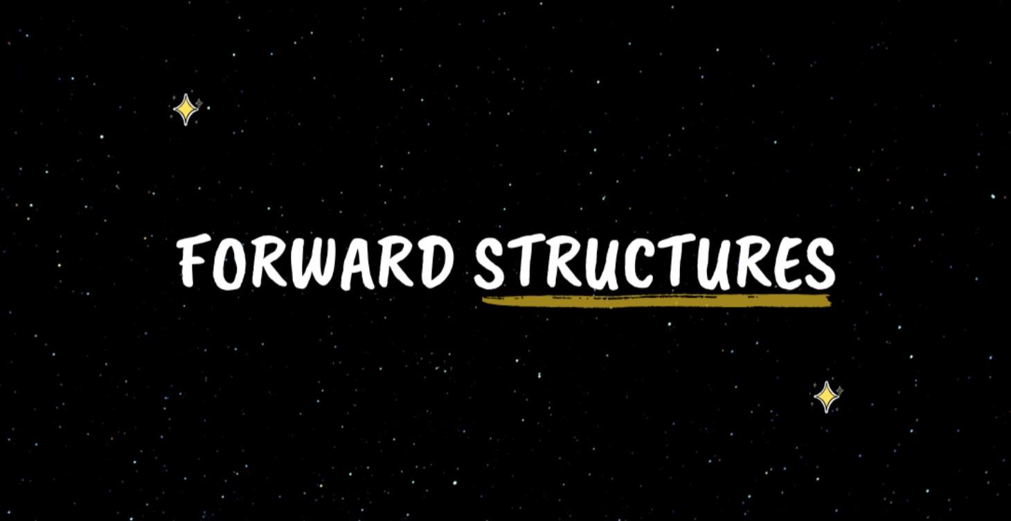 Forward Structures