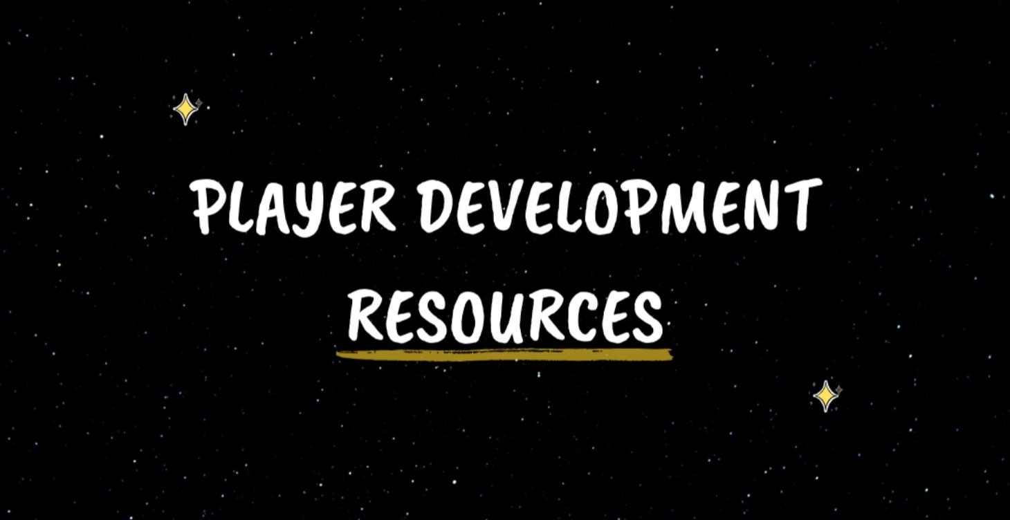 Player Development Resources