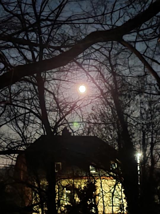 Gute Wünsche an den Vollmond...???😊