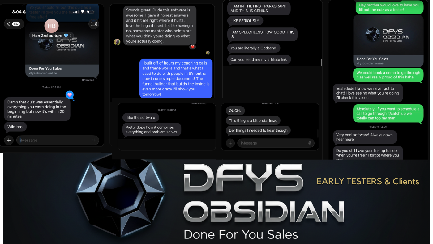 DFY SALES OBSIDIAN :FOUNDER OS