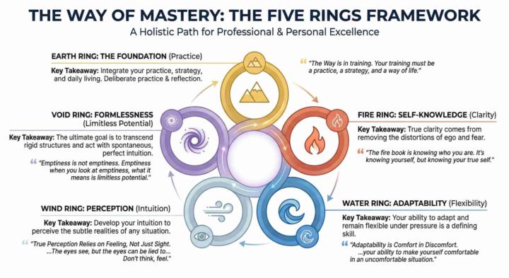 THE WAY OF MASTERY: THE FIVE RINGS FRAMEWORK 