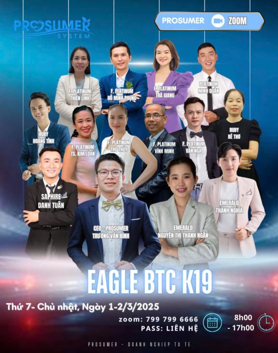 🌟 [EAGLE BTC] – CÁNH CỬA THÀNH CÔNG TOÀN DIỆN CHO NHÀ LÃNH ĐẠO TƯƠNG LAI! 🌟