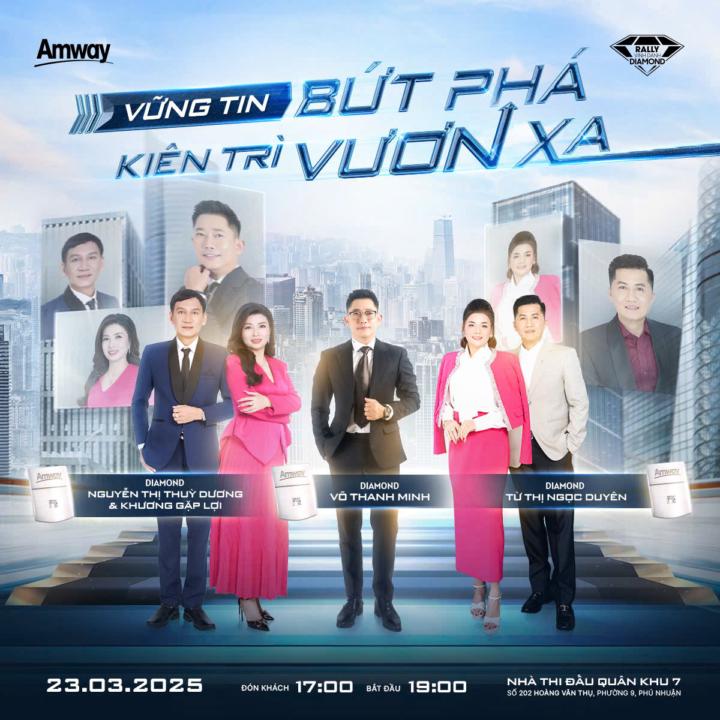 🏆 𝐑𝐀𝐋𝐋𝐘 𝐕𝐈𝐍𝐇 𝐃𝐀𝐍𝐇 𝐃𝐈𝐀𝐌𝐎𝐍𝐃 | VỮNG TIN BỨT PHÁ - KIÊN TRÌ VƯƠN XA