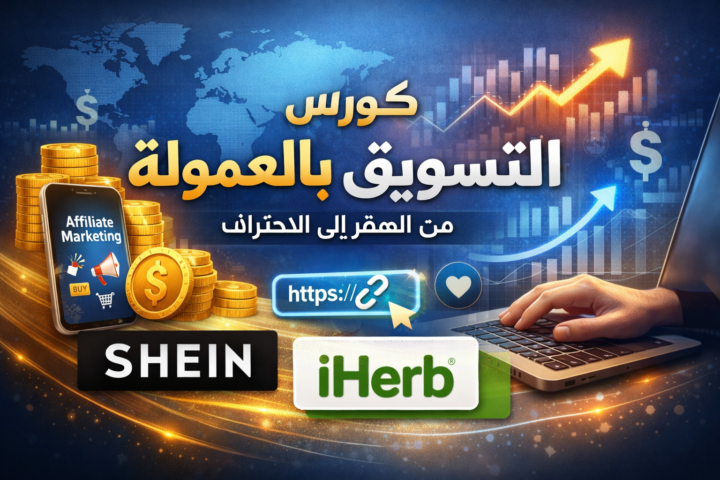 "اضافة كورس جديد "التسويق بالعمولة 