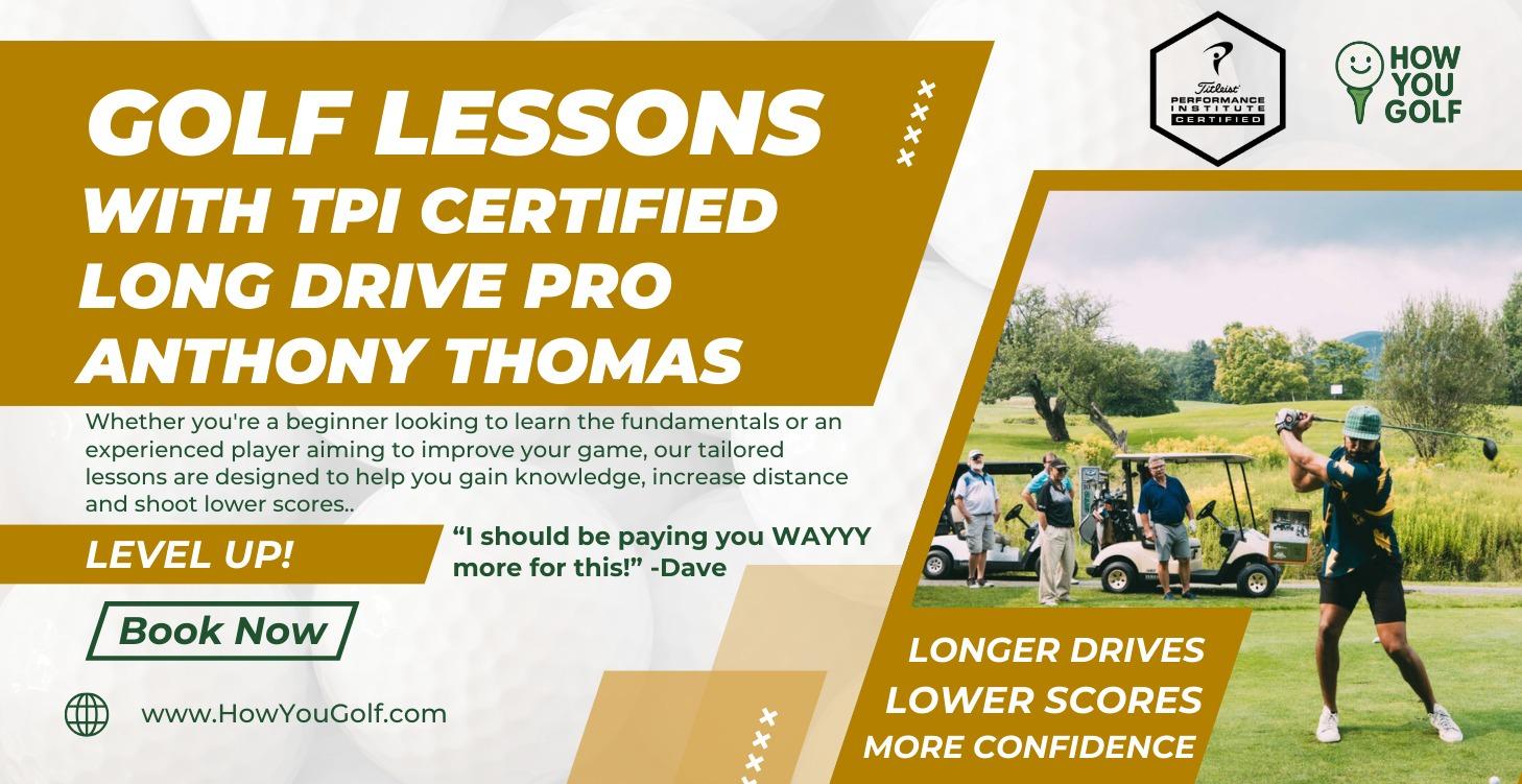 ONE-on-ONE Golf Lesson with Anthony