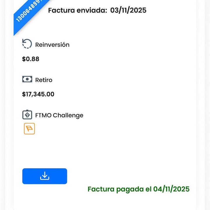 Retiro $17k con FTMO