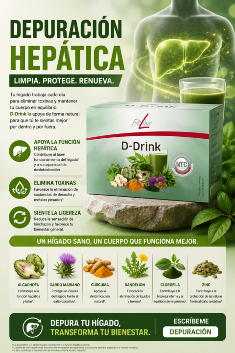 🍃 Cuidar el hígado es clave para sentirte con más energía y bienestar.