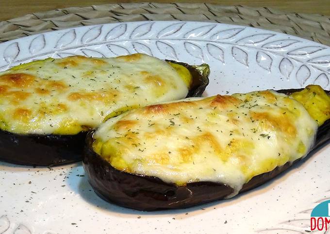 🍆 Berenjenas al horno con bechamel saludable