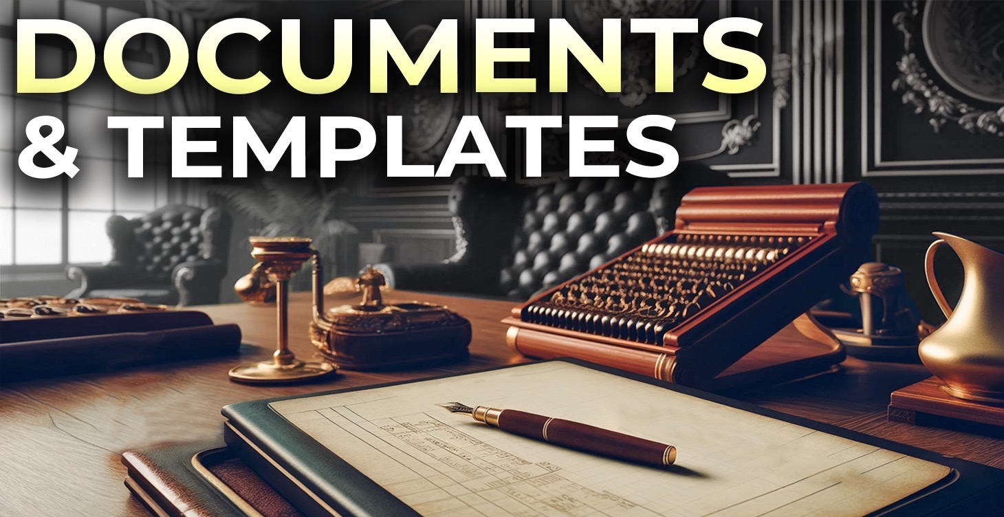 Supporting Documents and Templates