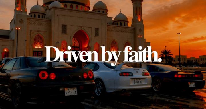 Driven by faith.