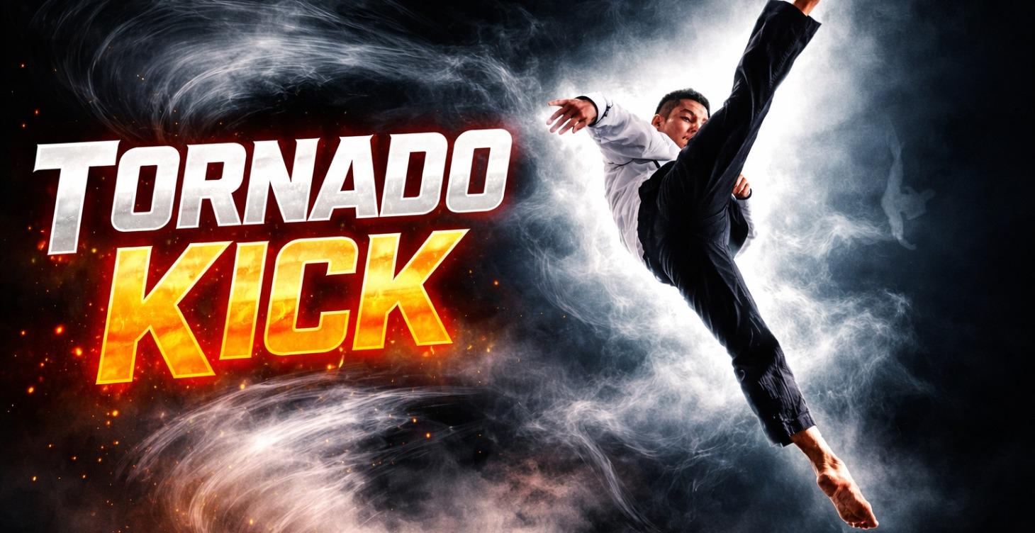 Tornado Kick Blue Print Course 540s 720s 900s