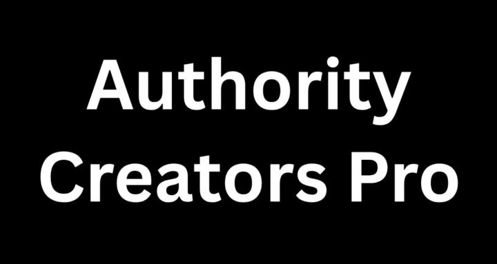 Authority Creators Pro