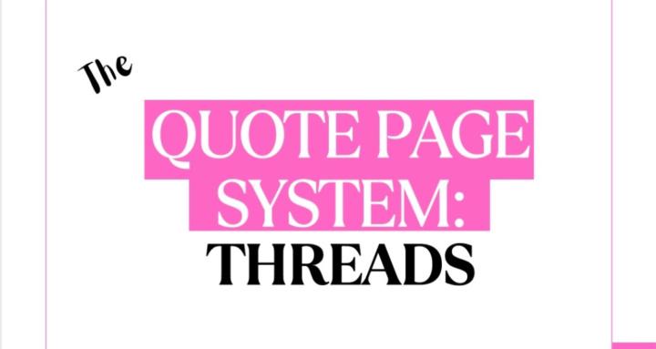 Quote Page System
