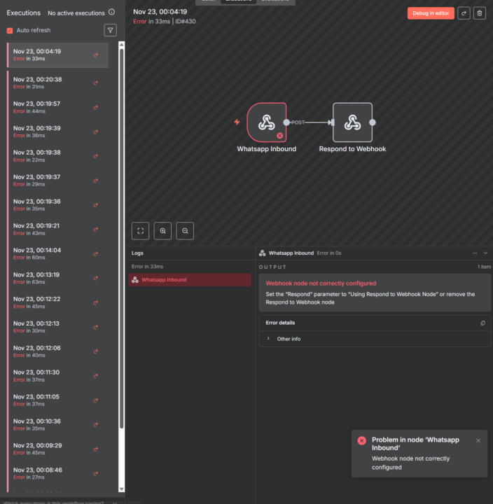 Whastapp Business API