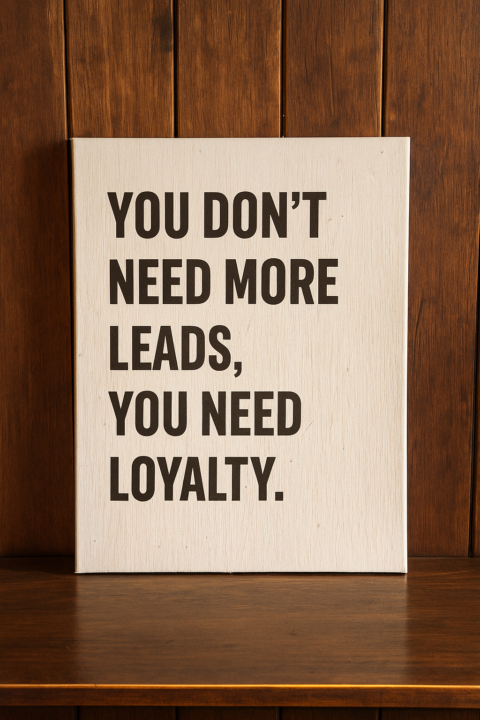 Loyal Customers Are Your Businesses Bloodline.