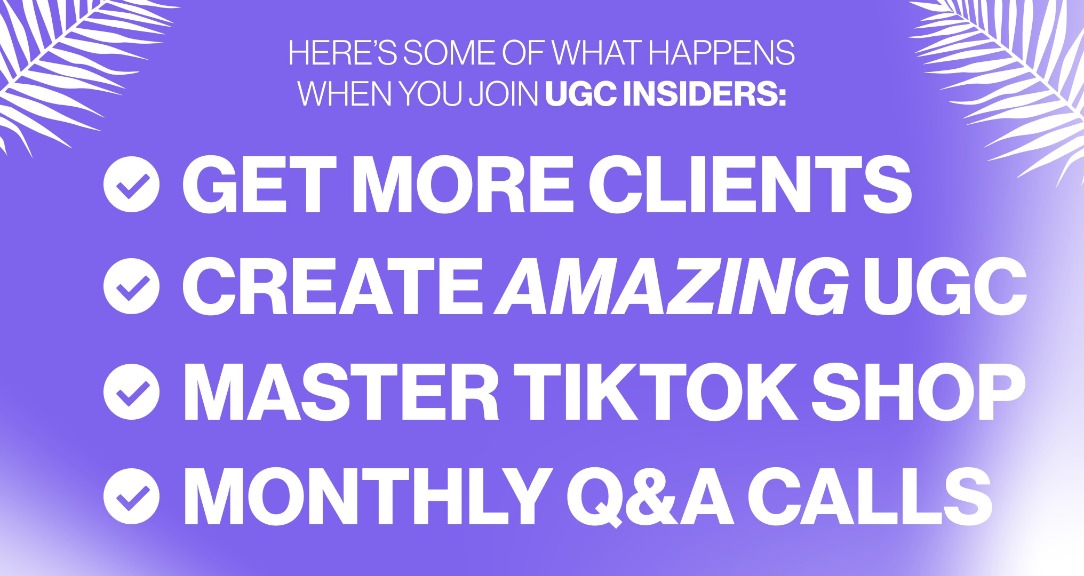 UGC Insiders