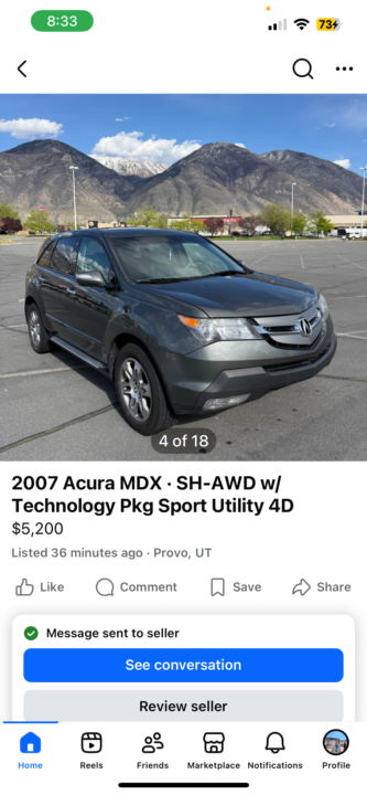Acura MDX Deal
