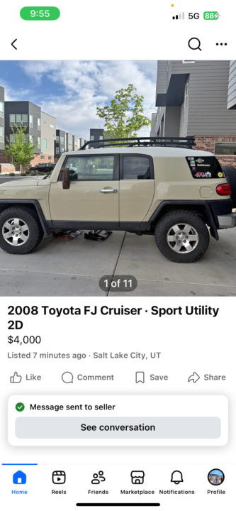 FJ cruiser deal 
