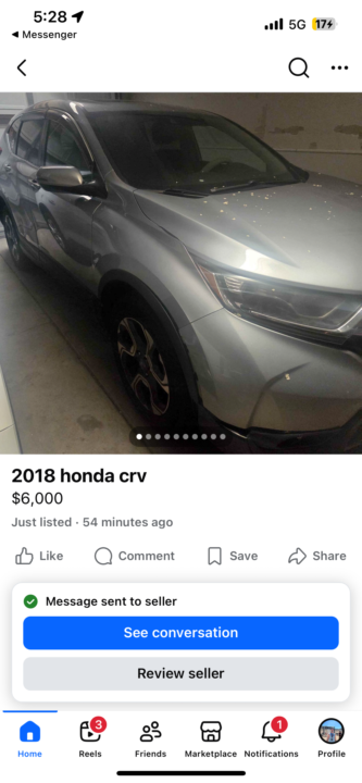 2018 CRV deal 