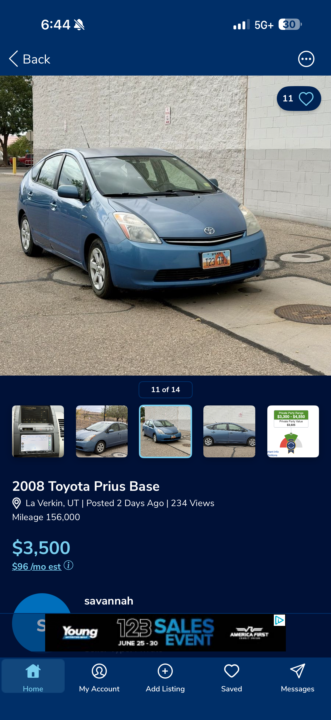 2008 Prius Buy