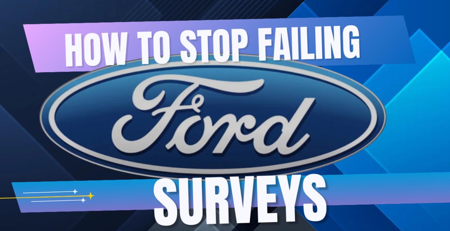 MASTERING FORD SURVEYS!