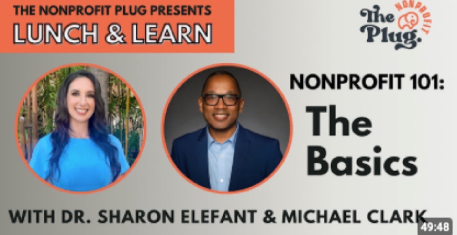 Lunch and Learn - Nonprofit 101: The Basics