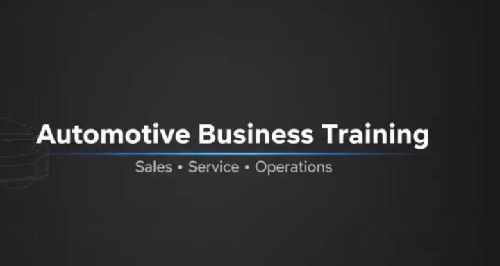 Automotive Business Training